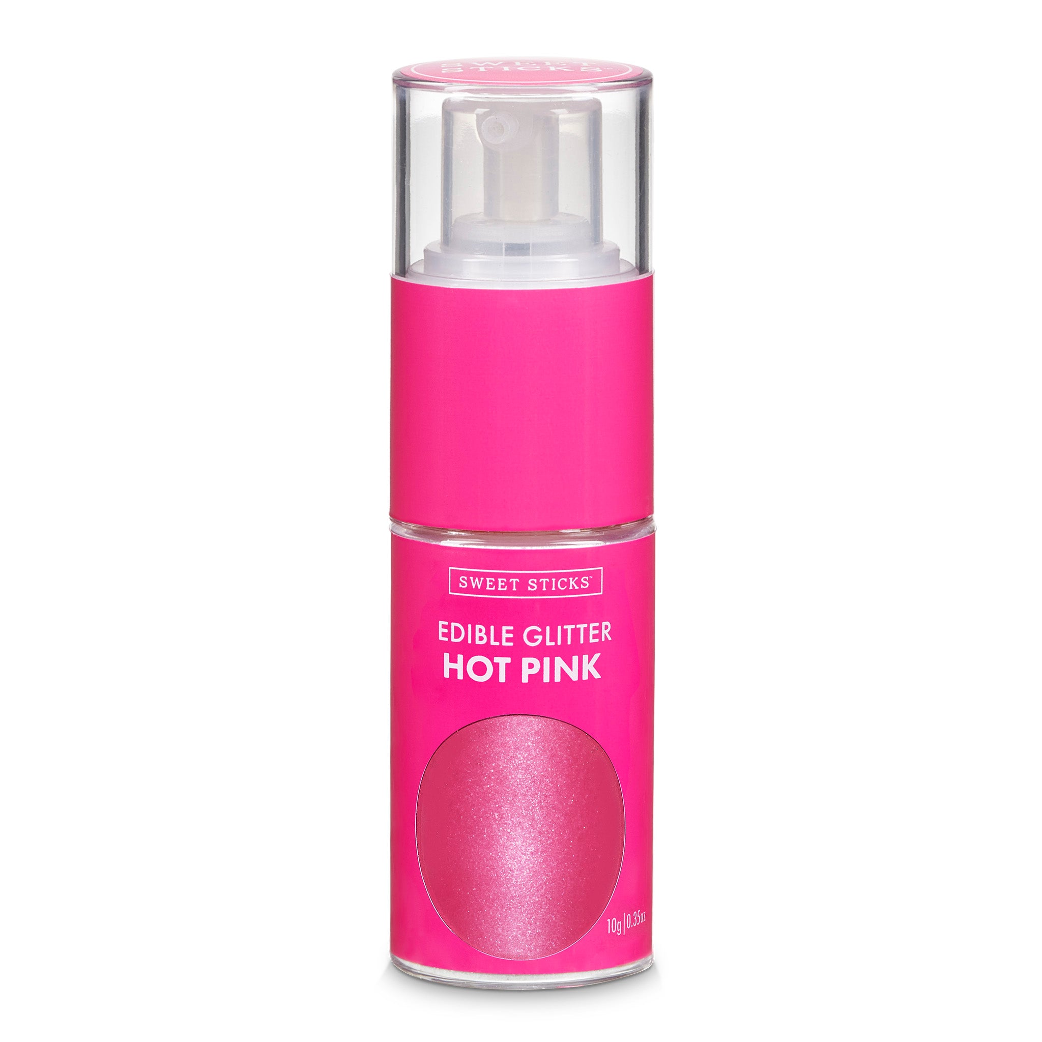Hot Pink Glitter Pump