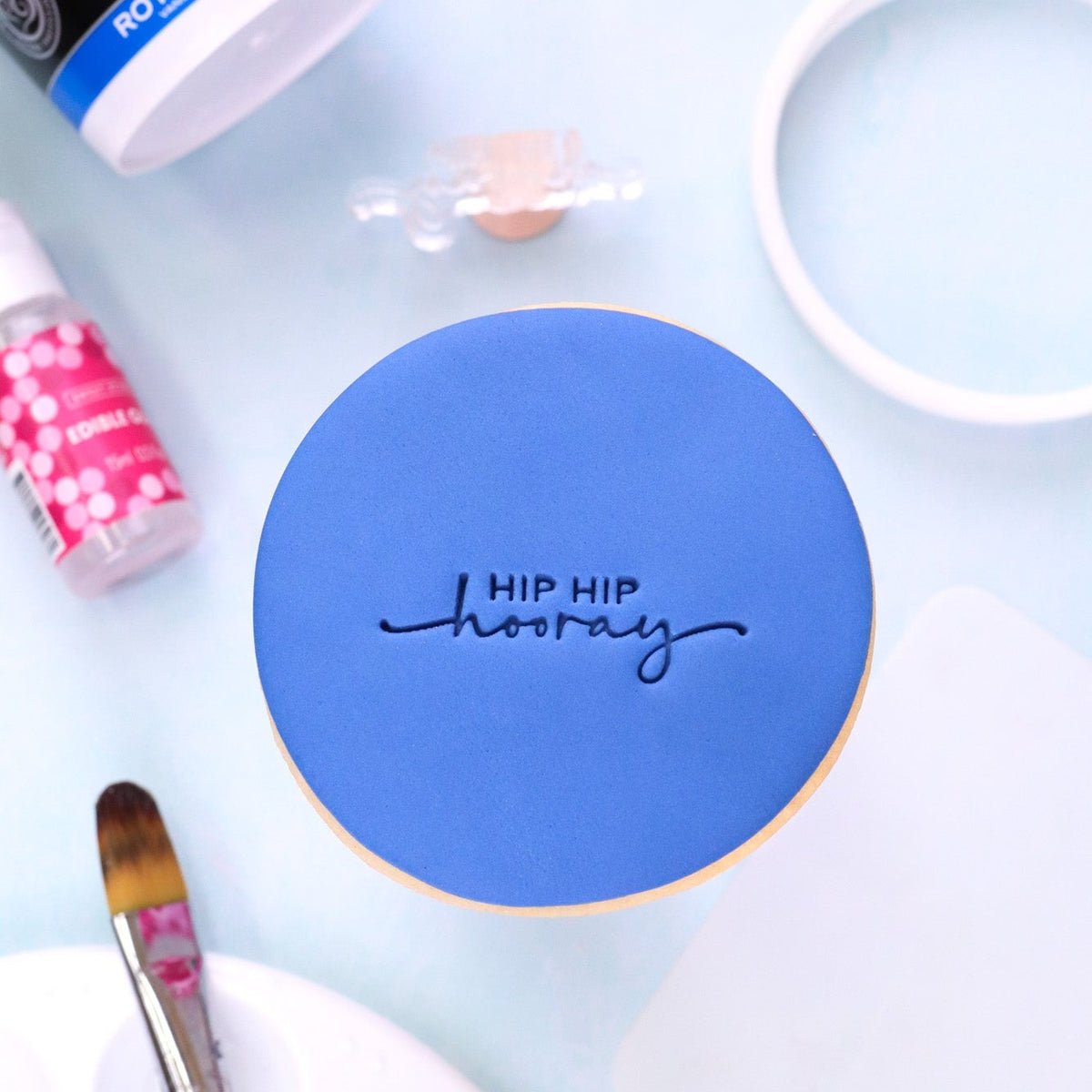 Hip Hip Hooray Tiny Text Stamp — Sweet Sticks