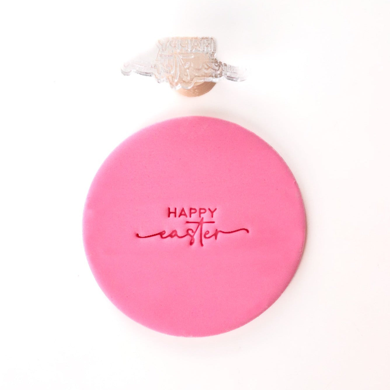 Happy Easter Tiny Text Stamp