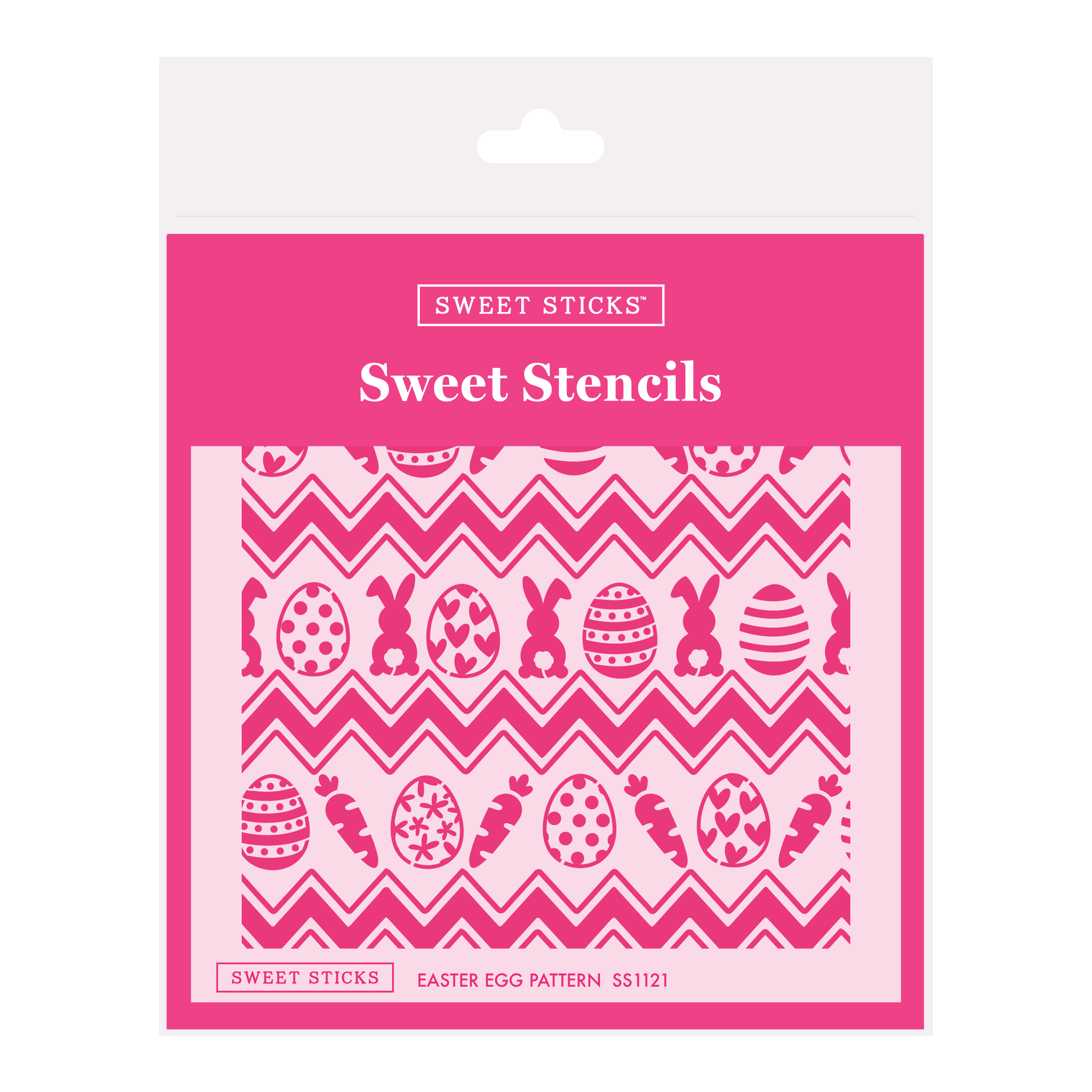Easter Egg Pattern Stencil SS1121